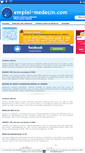 Mobile Screenshot of emploi-medecin.com